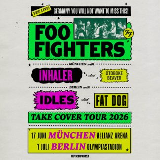 Foo Fighters - Take Cover Tour 2026